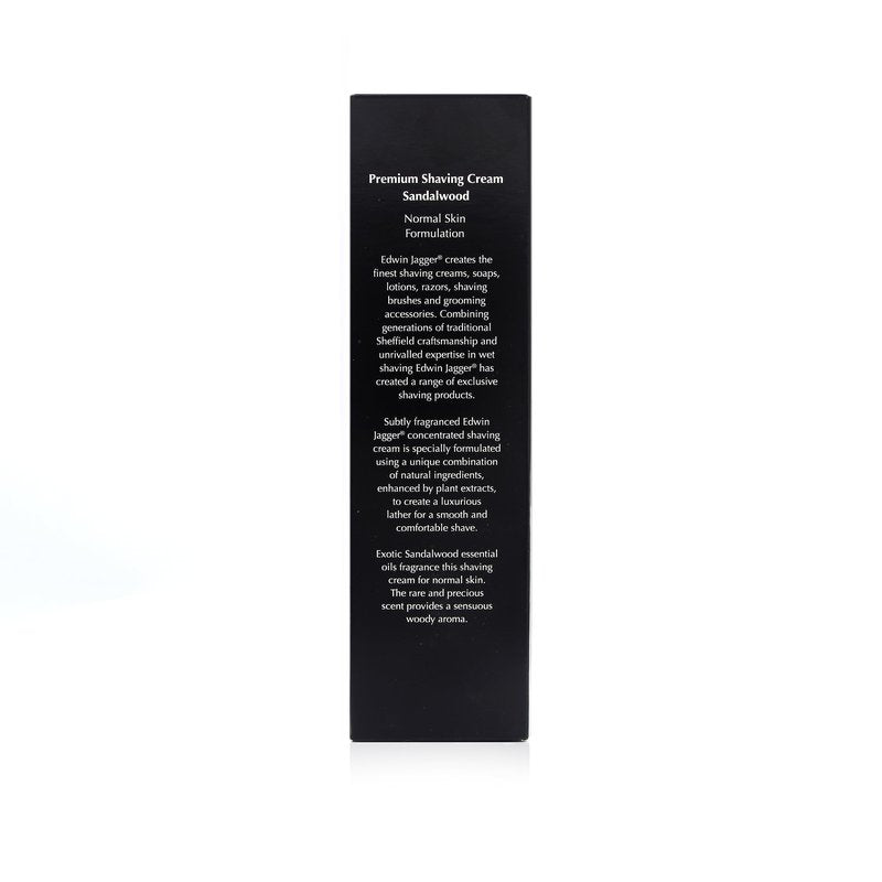 Edwin Jagger 99.9% Natural Premium Shaving Cream, 75ml Tube - Sandalwood, 2.5-Ounce