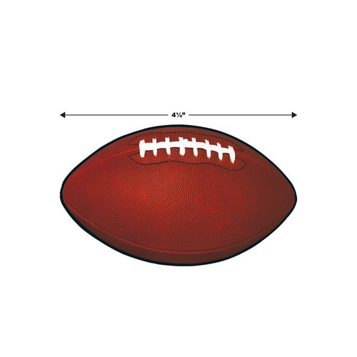 Beistle Mini Football Cutouts