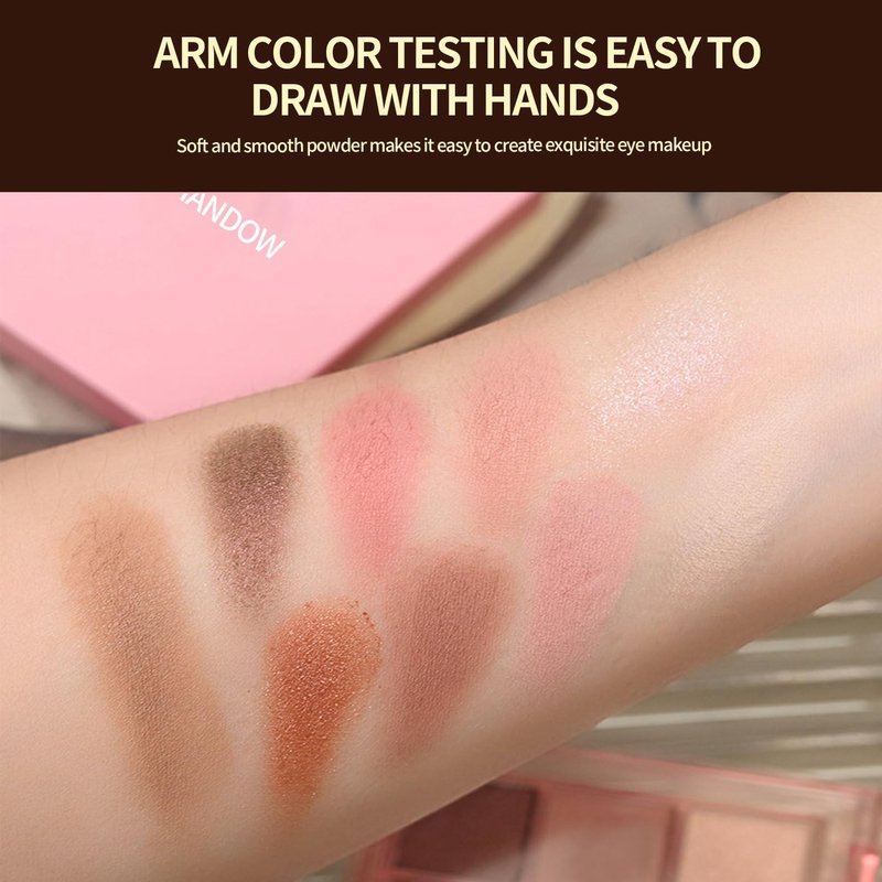 KXmzeG Neutral Matte Eyeshadow Stick Makeup, Metallic Plum Cream Long-Lasting Eye Shadow Brightener Eyeliner Pencil, Matte Eye shadow Applicator Stick Pen Palette Makeup (04#, Pack of 1)