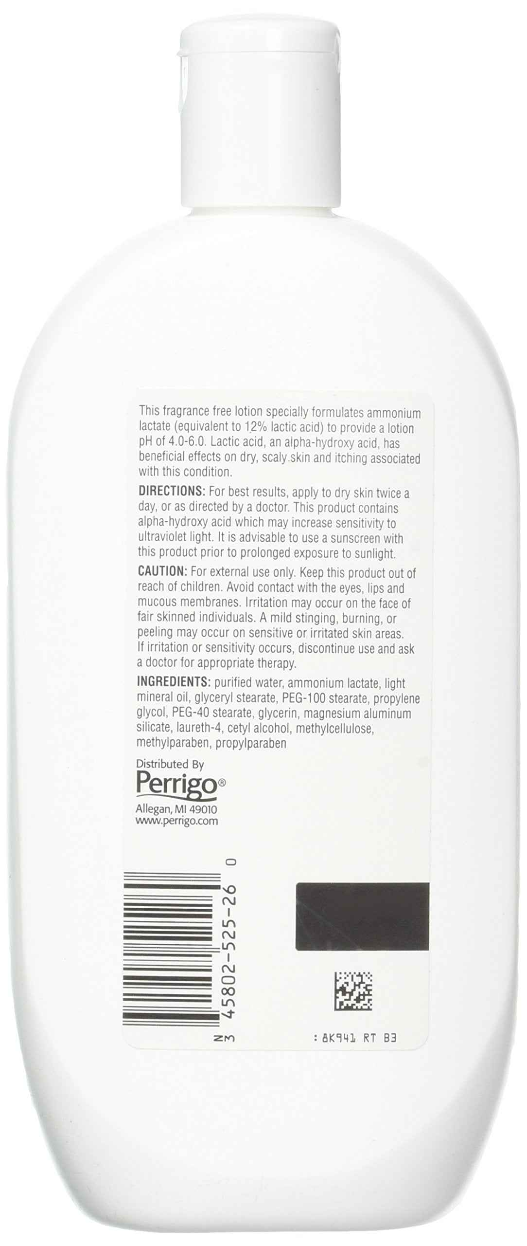 Ammonium Lactate Lotion 12%C-P , Fliptop - (400grams/14oz)