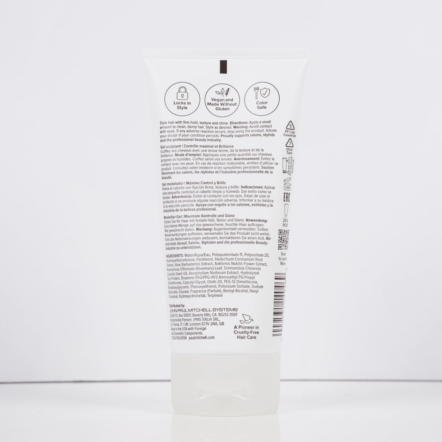Paul Mitchell Super Clean Sculpting Gel, Firm Hold, Maximum Control + Shine, For All Hair Types, 16.9 fl oz