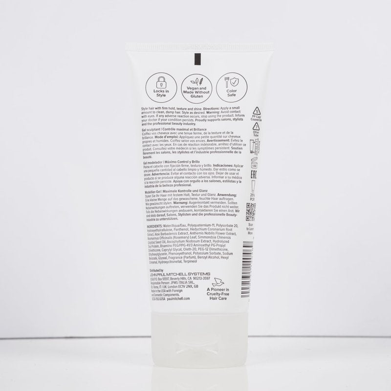 Paul Mitchell Super Clean Sculpting Gel, Firm Hold, Maximum Control + Shine, For All Hair Types, 16.9 fl oz