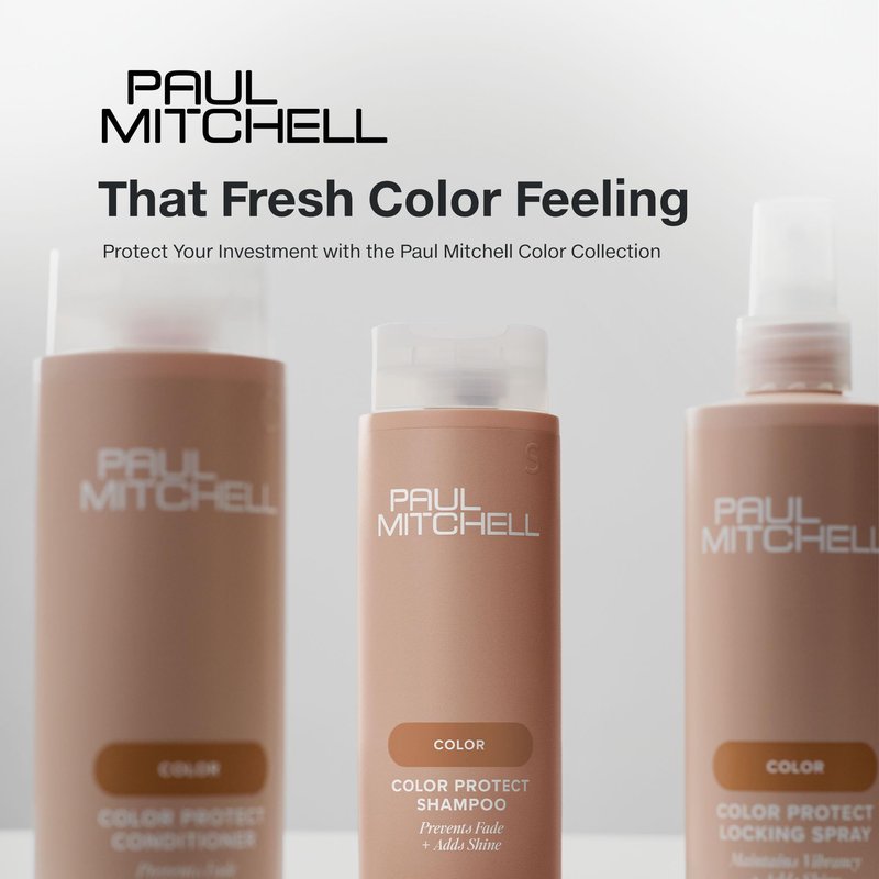 Paul Mitchell Color Protect Shampoo, Prevents Fade + Adds Shine, For Color-Treated Hair, 2.5 fl. oz.