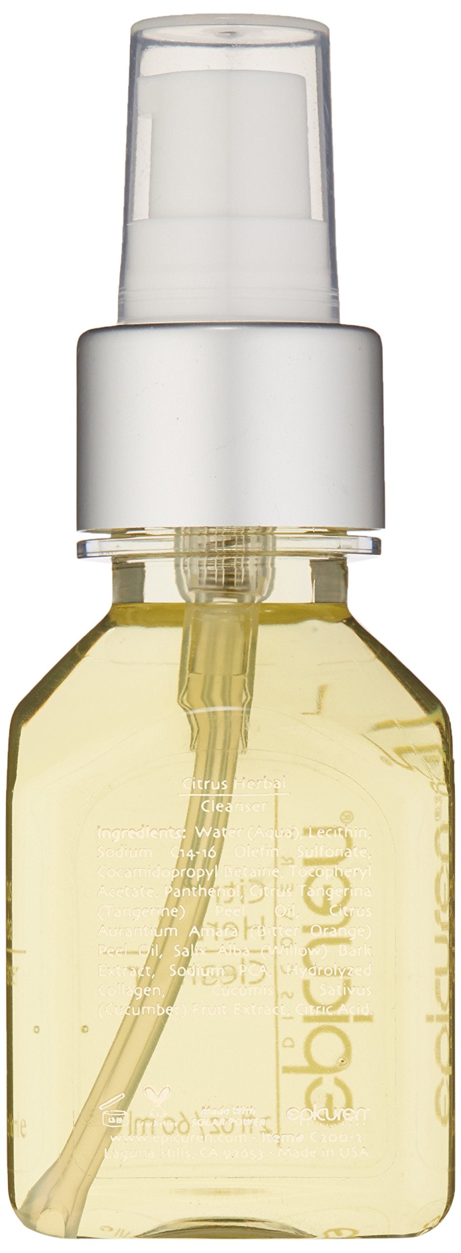 Epicuren Discovery Citrus Herbal Cleanser, 2 oz.