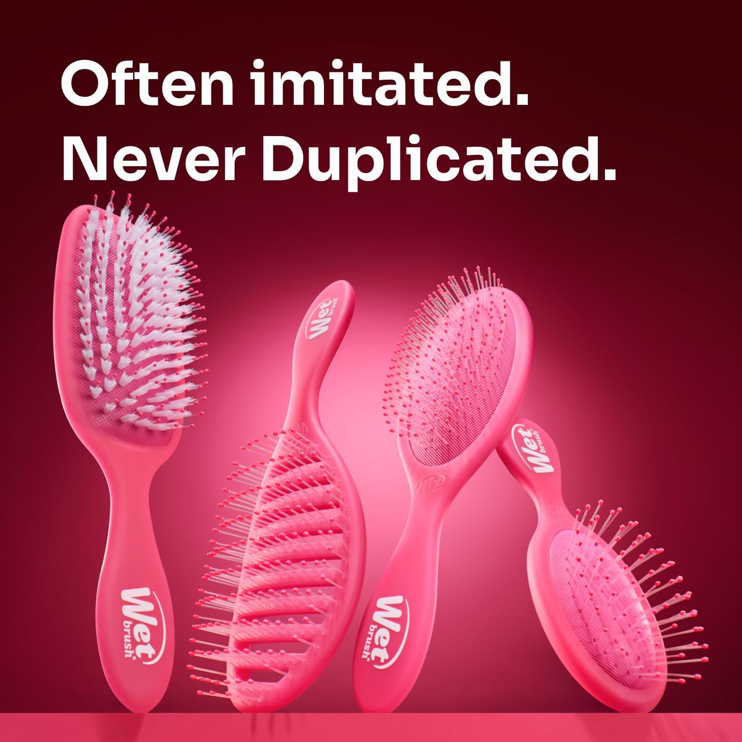 Wet Brush Speed Dry Hair Brush - Pink - Vented Design and Ultra Soft HeatFlex Bristles Are Blow Dry Safe With Ergonomic Handle Manages Tangle and Uncontrollable Hair - Pain-Free