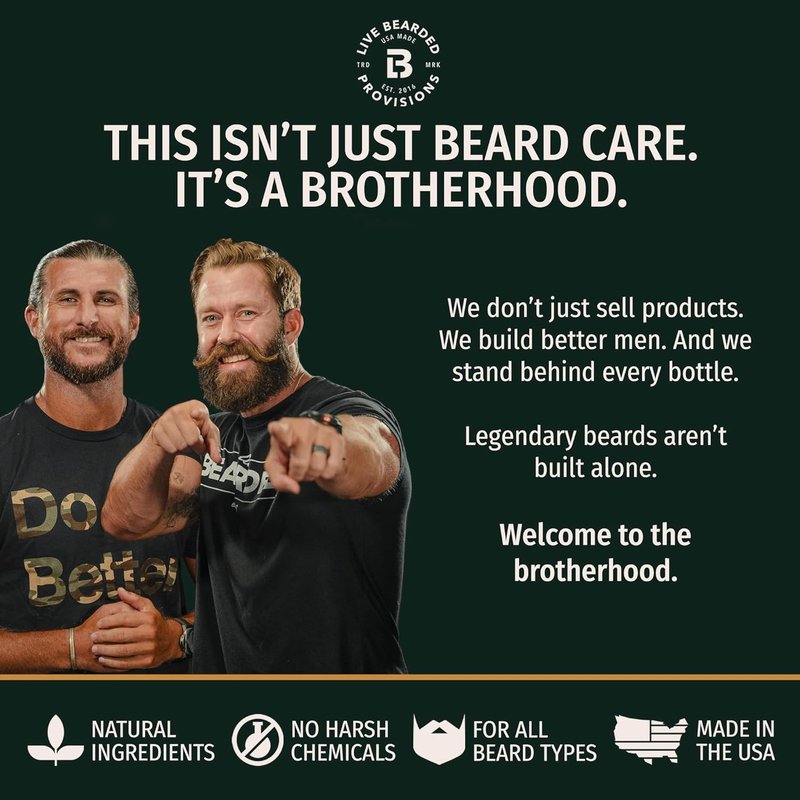 Beard Oil for Men - All-Natural Jojoba for Healthy Hair & Skin | 1 fl oz - 1880 Bourbon Citrus Scent