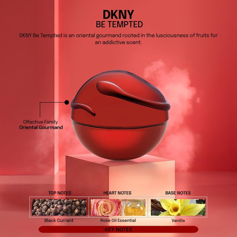 DKNY Be Tempted Eau de Parfum Perfume Spray For Women, 1.0 Fl. Oz.