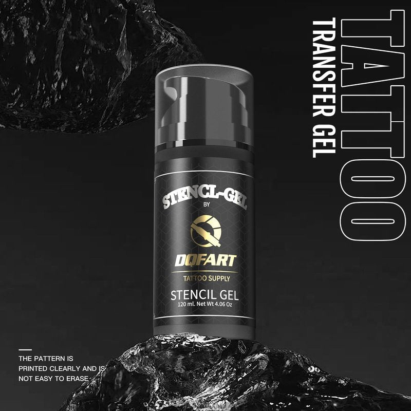 Tattoo Stencil Transfer Gel 120ml 250ml Quick Dry Pump Professional Artists Apprentices (120ml/4OZ)