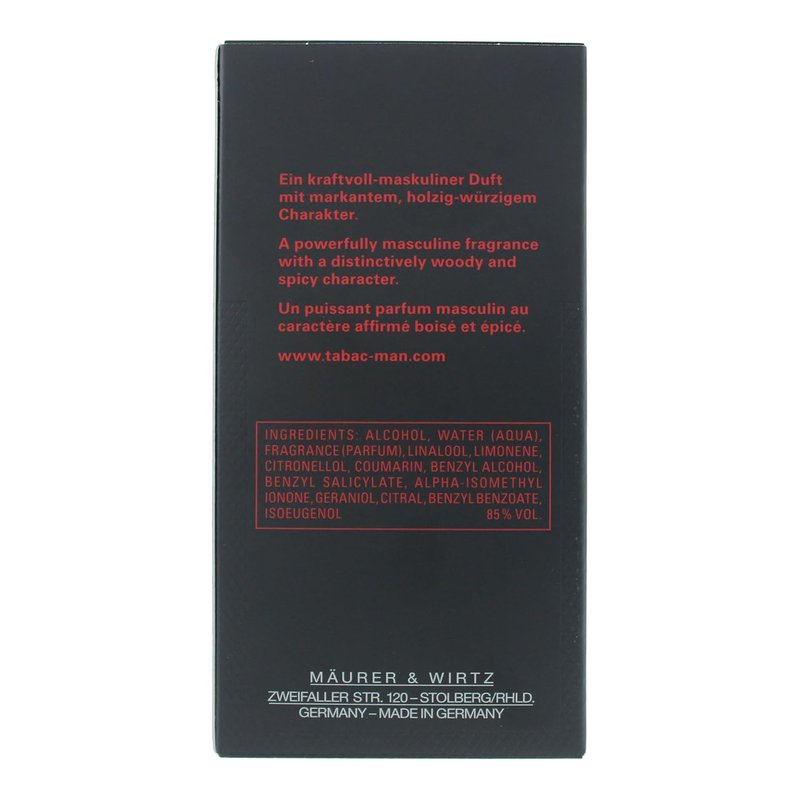 Tabac Man Eau de Toilette - Classic Men's Fragrance | 30 ml Bottle