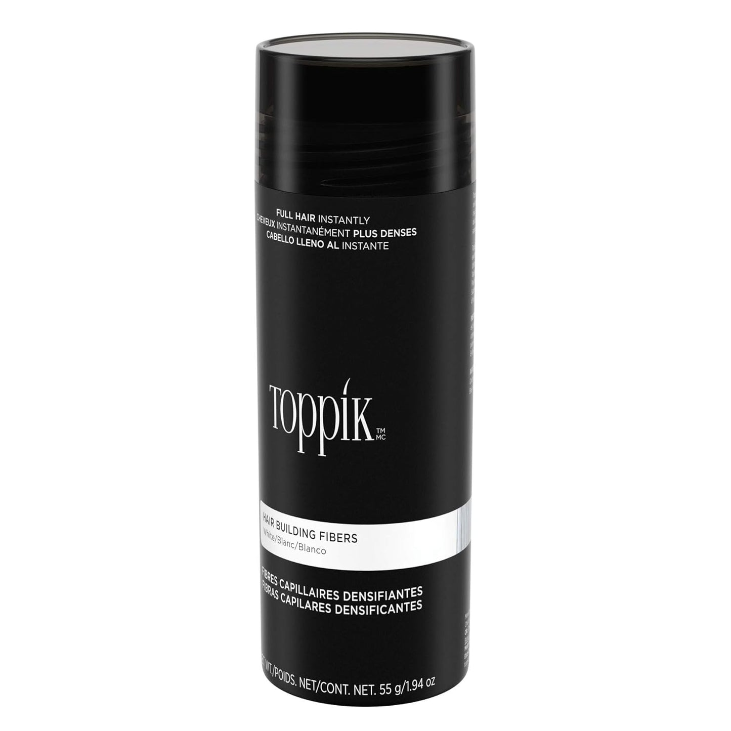 Toppik Hair Building Fibers - Instantly Thicker & Fuller Hair for Fine or Thinning Hair | 9 Shades Available, 4 Sizes