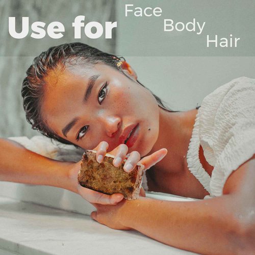 Shayi Naturals Black African Soap Bar (1lb Pre-Cut 5 Bars) – Authentic African Black Soap, Face & Body Wash