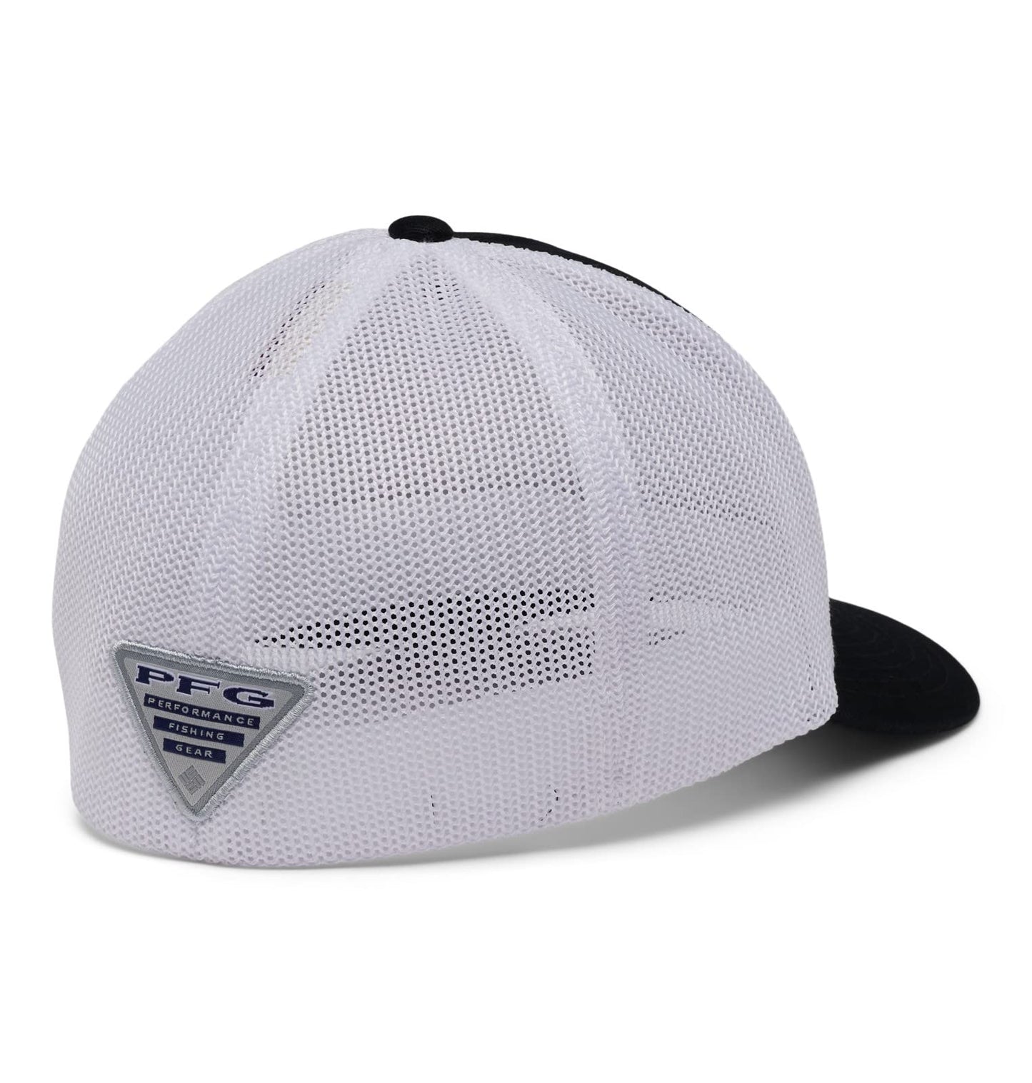 Columbia Unisex PFG Hooks Mesh Ball Cap-High Crown, Black/Gold, XX-Large