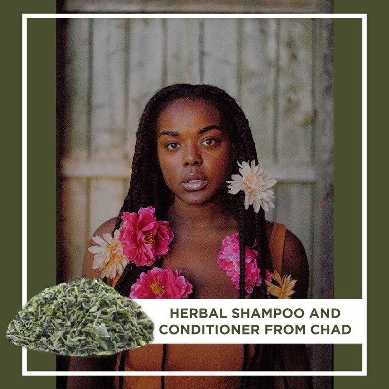 Roselle Naturals Ambunu from Chad, Africa. 150 grams, Detangler Shampoo and conditioner