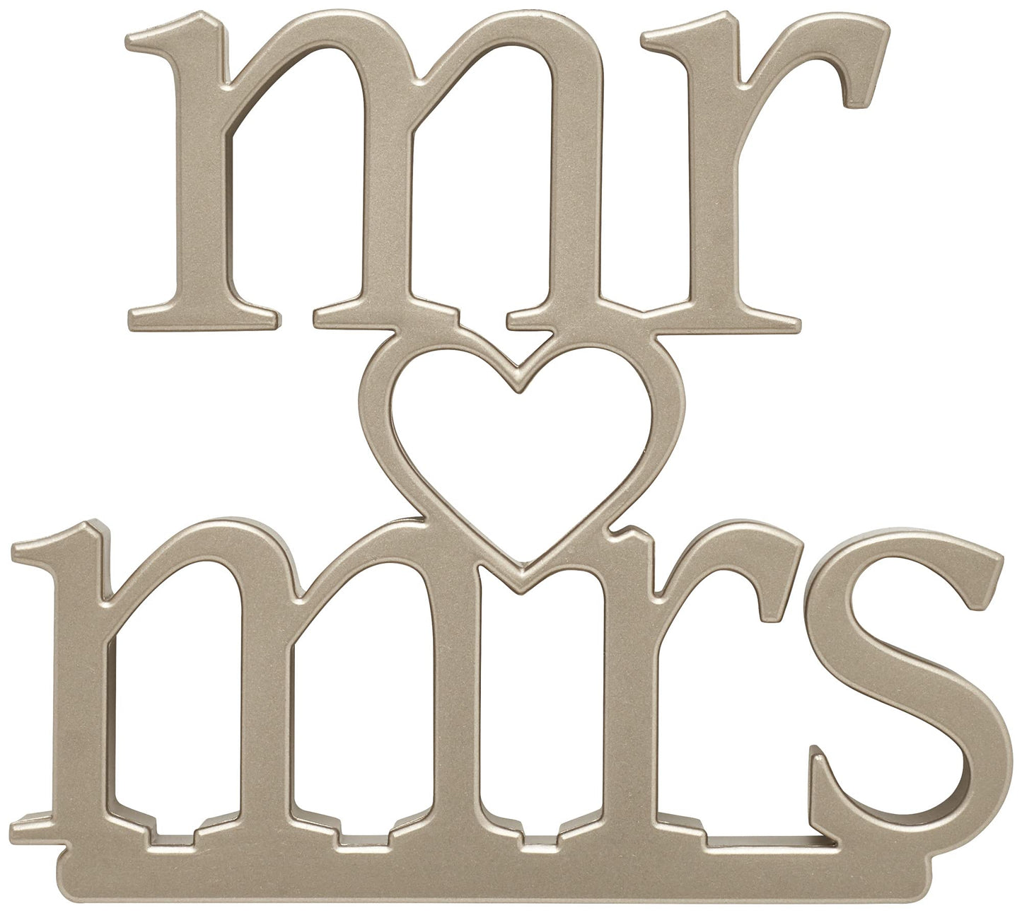 DecoPac, Mr. and Mrs. Wedding Ornament, Cake Topper for Birthday Cakes and Celebration Cakes, Reusable Cake Decoration