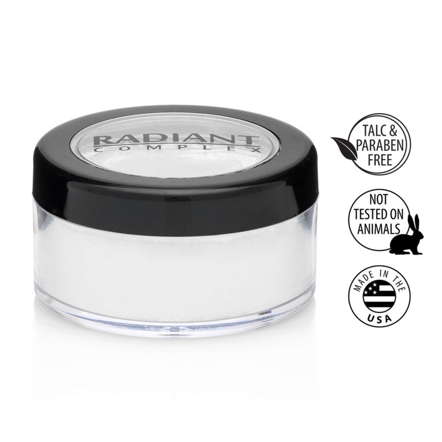 Radiant Complex Translucent Finishing Powder Applies over Primer and Makeup to Protect Your Palette, Control Oil and Preserve Your Contour or Preferred Professional Styling (1 - Pack)