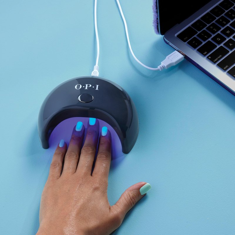OPI GELement Pompeii Me in Nails | Opaque Cool Bright Purple Crème LED Cure Gel Nail Polish | DIY Salon Quality Gel Manicure | Vegan Formula, Durable Wear with High Shine Finish | 0.3 Fl Oz.