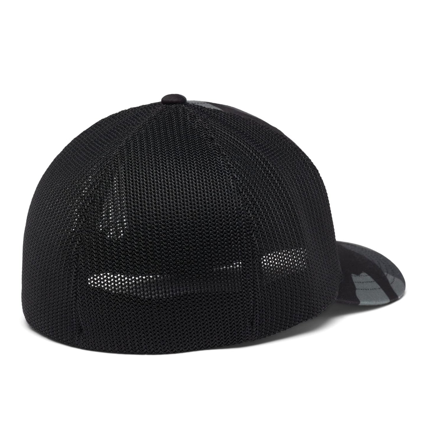 Columbia Unisex Tree Flag Mesh Ball Cap, Black Mod Camo, XX-Large