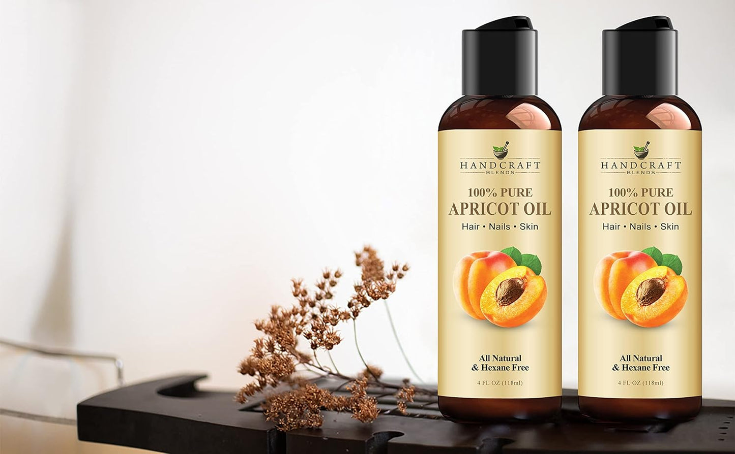 Handcraft Blends USDA Organic Jojoba Oil - Cold-Pressed 4 Fl Oz - 100% Pure and Natural - Premium Grade Carrier Oil for Skin and Hair - Hair and Body - Massage - Hexane-Free
