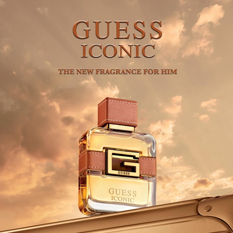 Guess Iconic For Men Eau de Parfum Perfume Spray, Cologne For Men 1 Fl. Oz.
