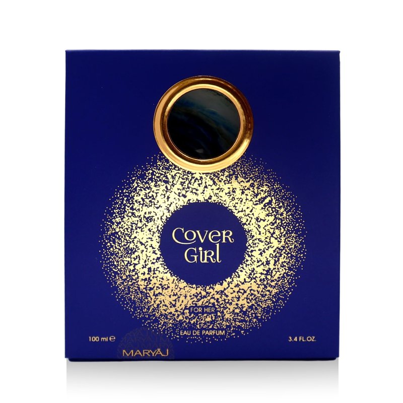 Maryaj Cover Girl - Long-Lasting Women's Perfume - Rose, Musk, Vanilla Perfume for Women - Eau de Parfum with Citrus and Floral Fragrances - 3.4 oz.