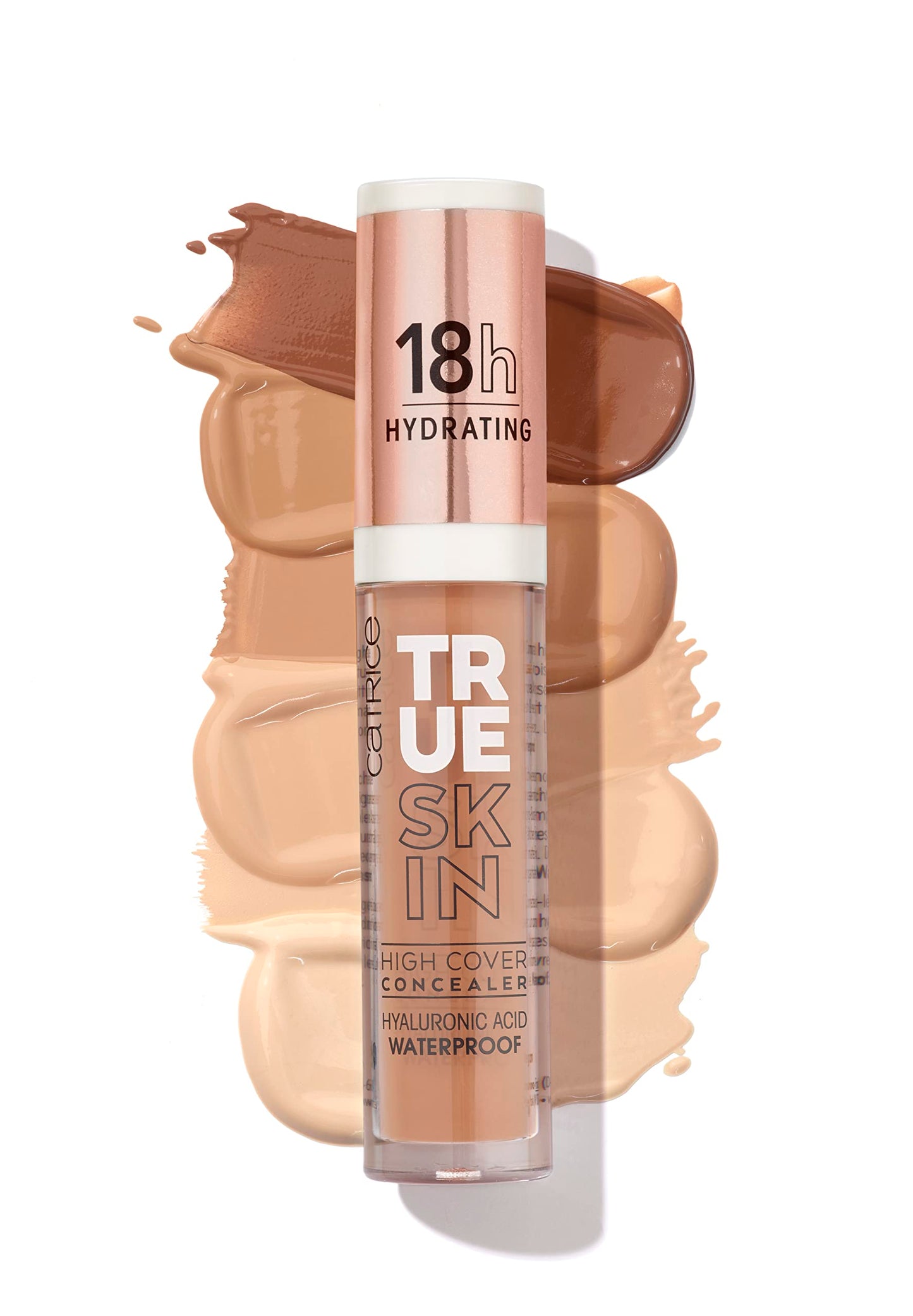 Catrice | True Skin High Cover Concealer | Waterproof & Lightweight for Soft Matte Look | Contains Hyaluronic Acid & Lasts Up to 18 Hours | Vegan, Cruelty Free, Gluten Free