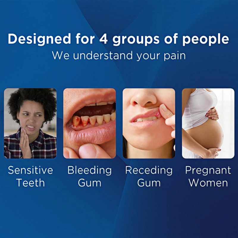 Frekare Extra Soft Toothbrushes for Adults - 10000 Micro Nano Bristles for Sensitive Teeth, Gum Recession and Elderly (Diamond Shaped Head, 6 Count)
