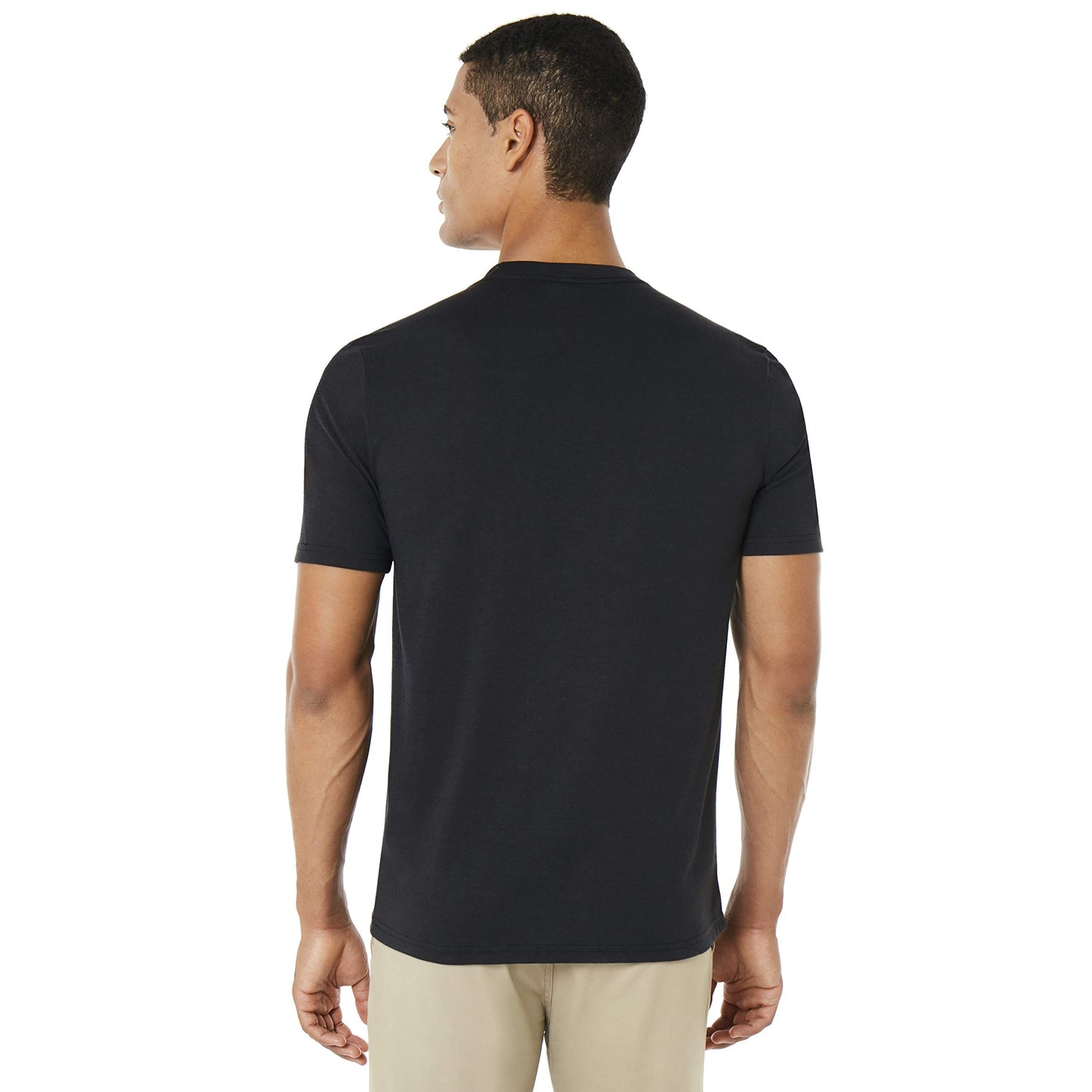 Oakley mens Bark New Shirt, Blackout, Small US