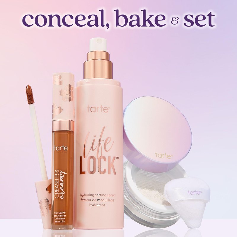 tarte life lock hydrating setting spray – 10-in-1 Weightless Mist to Hydrate & Lock Long-Lasting Makeup, Waterproof, Sweatproof & Transfer-Resistant, Vegan & Cruelty-Free, full size