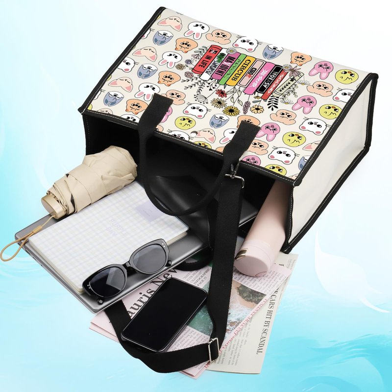 LEVLO Cartoon Korean Group Stay Cosmetic Makeup Bag Korean Group Animal Fans Gift Cartoon Member Zipper Pouch Bag (SK Life LT)