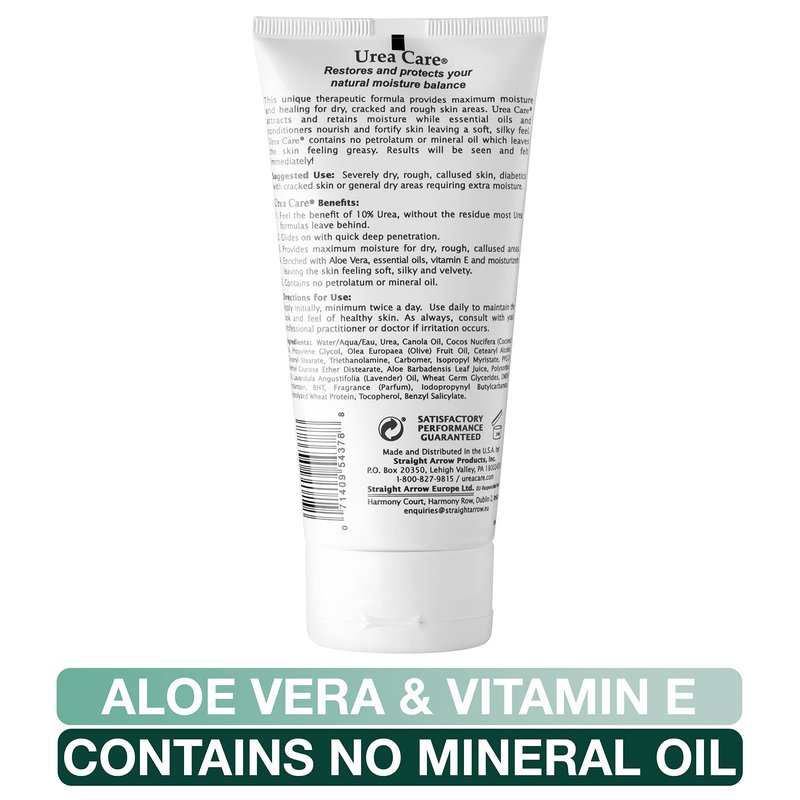 Urea Care Maximum Hydrating Cream 10% Urea Formula - 6 Ounce