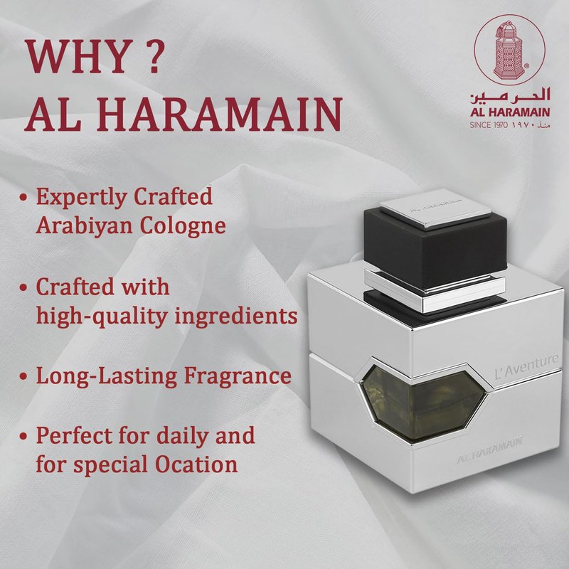 L'aventure by Al Haramain Eau De Parfum Spray 3.3 oz