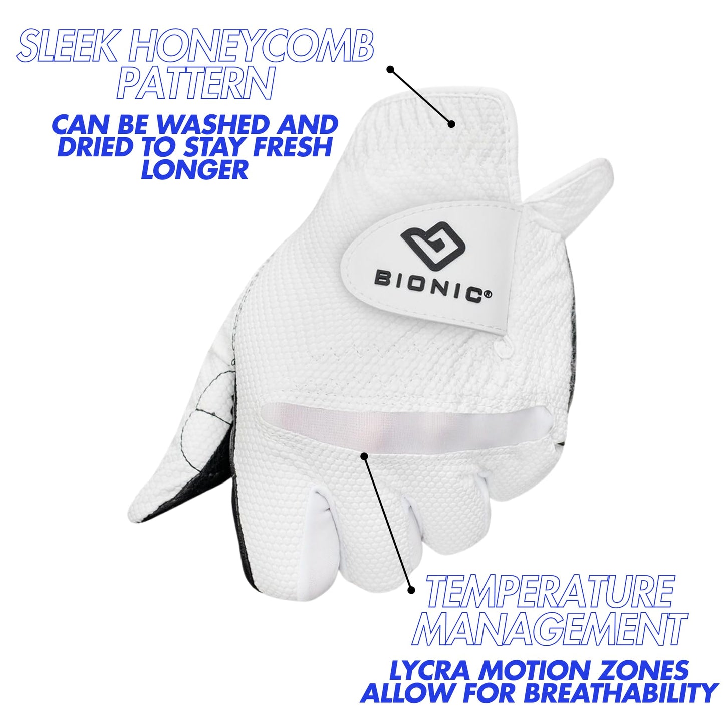 Bionic Men's RelaxGrip 2.0 Golf Glove (Small, Right)