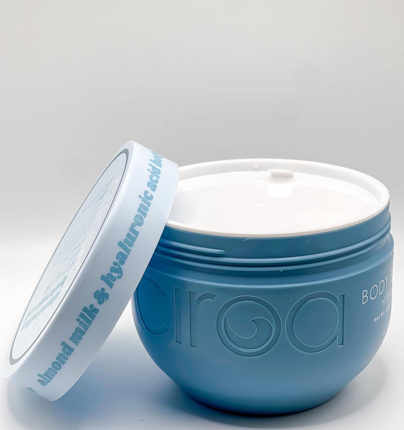 Ciroa Ultra-Hydrating Body Butter - Shea Butter & Glycerin | Almond Milk & Hyaluronic Acid, 15.8 oz