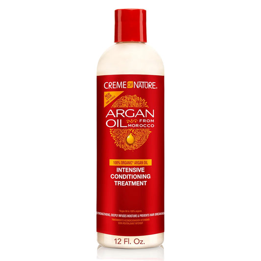 Creme of Nature, Argan Oil for Hair, Intensive Conditioning Treatment, Argan Oil of Morocco, Moisturizing Hair Care, 15.2 Fl Oz