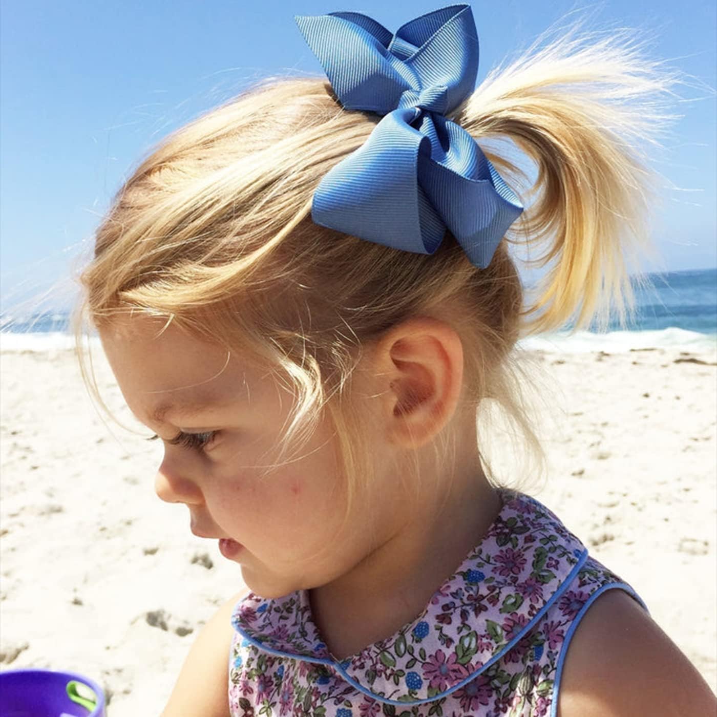 40Pcs 3 inch Hair Bows for Girls Grosgrain Ribbon Toddler Back to School Hair Accessories with Alligator Clips for Baby Girls Kids in Pairs