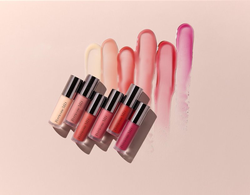Perricone MD No Makeup Hydrating Lightweight Lip Oil for Women - Reduces Vertical Lines & Dry Texture, Enhances Lip Volume - Lip Peptide Treatment, Guava, 5.5ml.