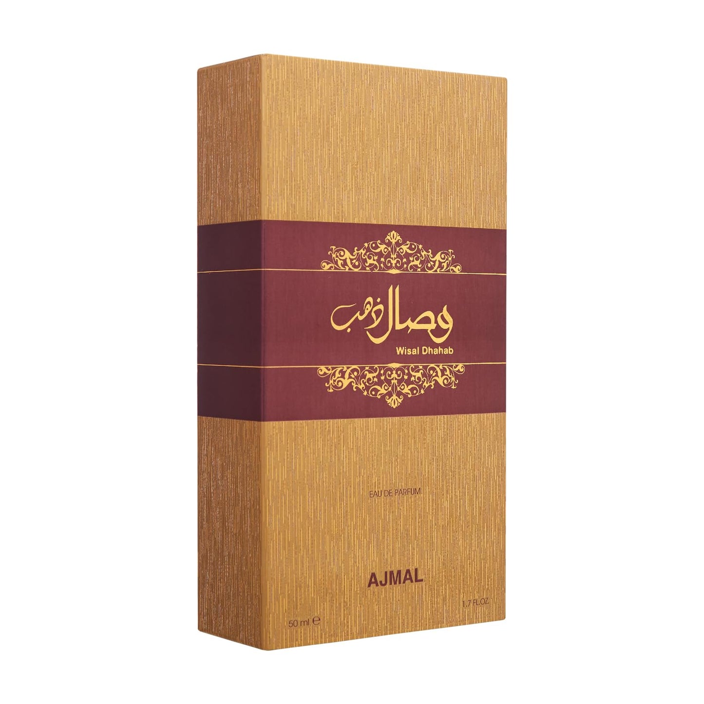 Ajmal Wisal Dhahab Original Honey Oud Eau de Parfum for Men & Women β 1.7 fl oz | Premium Long Lasting Scent Woody Amber Men Perfume with Honey Oud & Musk | Luxury Arabic Fragrance from Dubai
