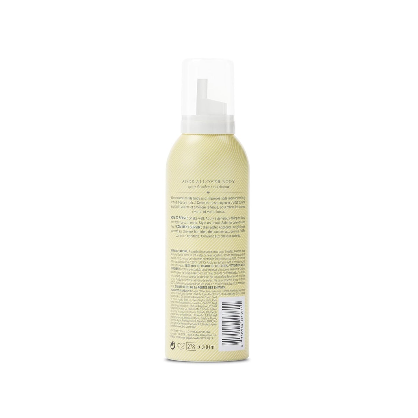 Drybar Southern Belle Volume Boosting Mousse - Frizz Control & Shine | Long-Lasting Body & Style