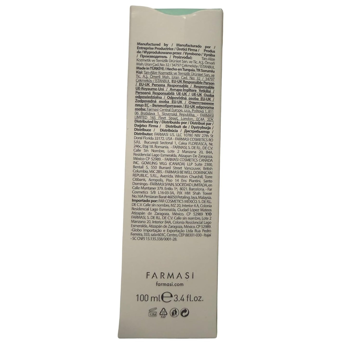 Dr. C. Tuna Tea Tree Face Wash - Anti-Aging Gel Cleanser for Oily, Dry & Sensitive Skin | 3.4 fl. oz / 100 ml
