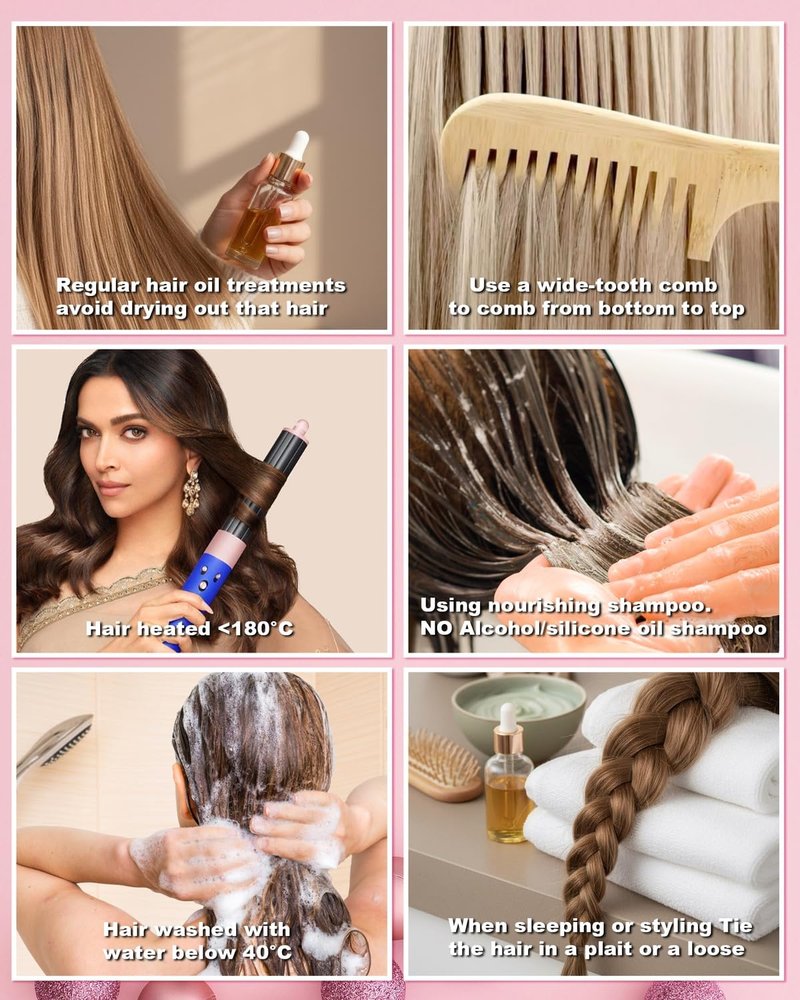 Microlink Hair Extensions - 14-Inch Real Human Hair | Natural Black & Bleach Blonde Mix, 50g/Pack