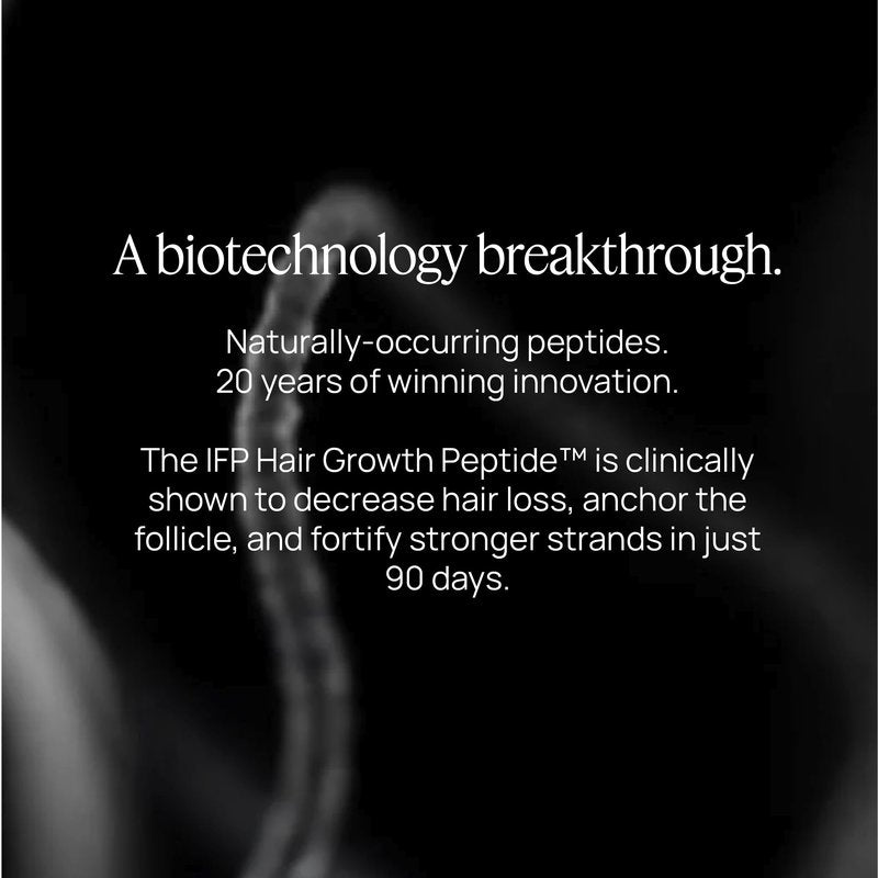Men's Hair Growth Peptides, Doctor Recommended, Follicle Fortifying Biotechnology, Clinically Proven to Visibly Grow More Hair and Reduce Hair Loss, 1 Month Supply
