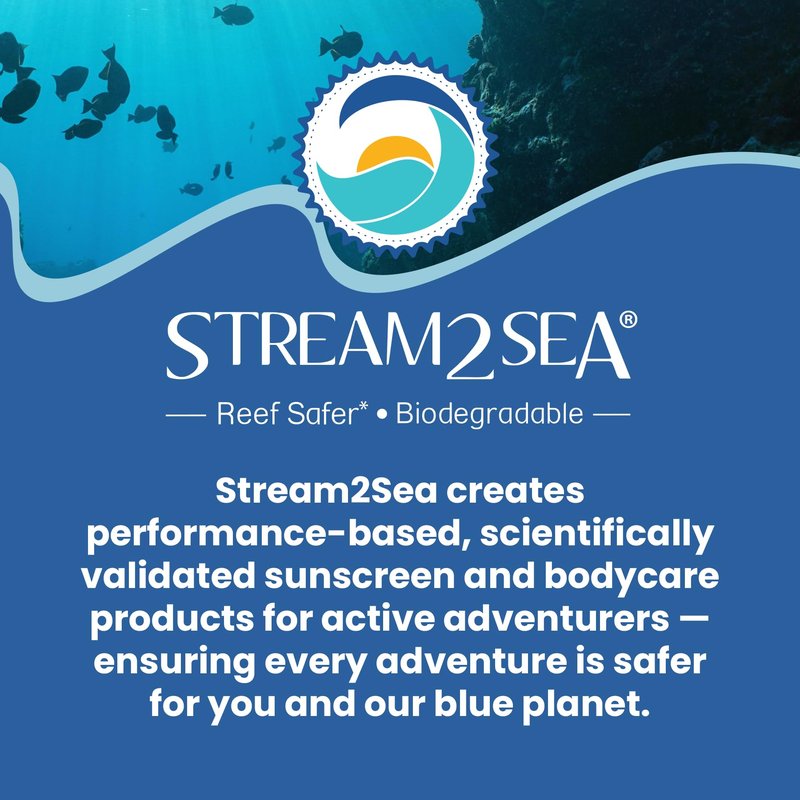 STREAM 2 SEA Every Day Kids Mineral Sunscreen SPF 45 Broad Spectrum — Gentle for Baby | Reef Safe, Biodegradable, EWG Verified | Zinc Oxide, Chamomile & Calendula | Water Resistant 80 Min 2.5 Fl Oz