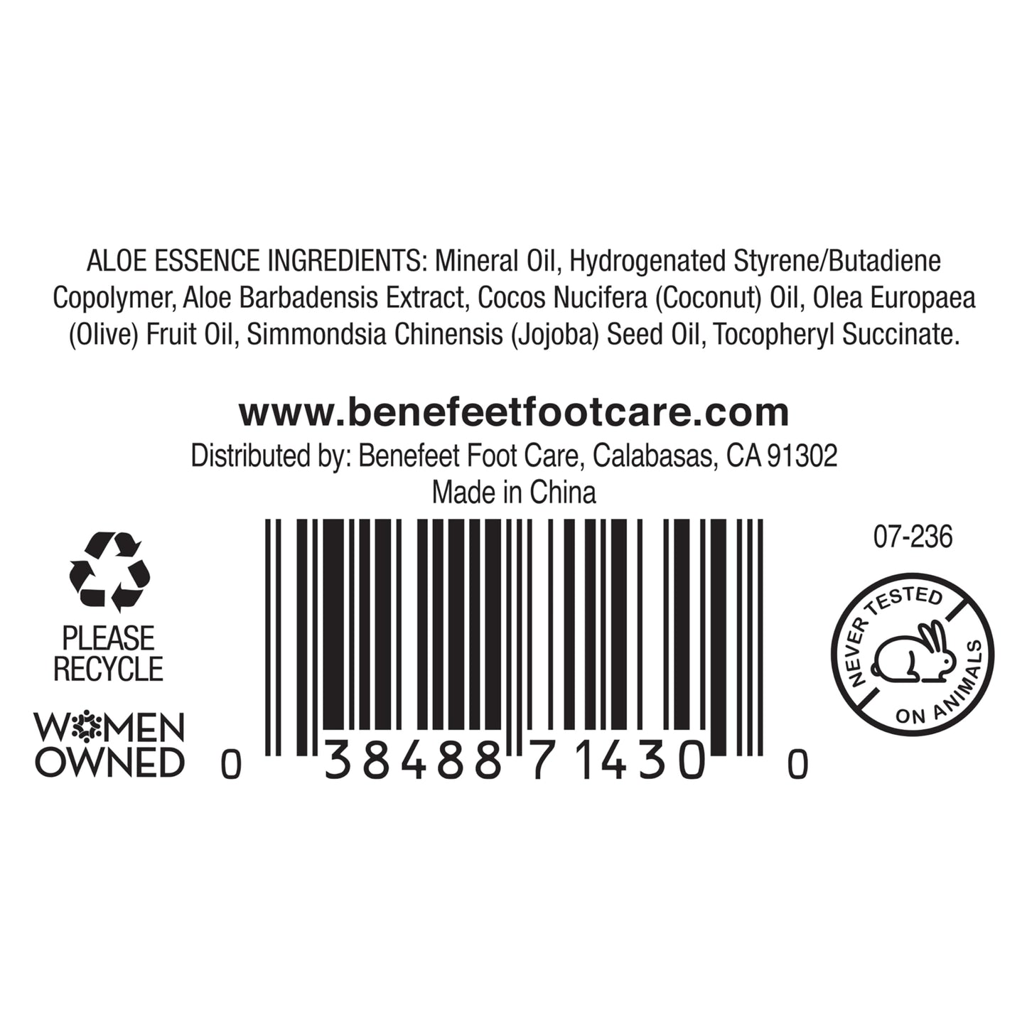 Benefeet Toeless Aloe Moisturizing Heel Socks 3 Pack - Effective Overnight Foot Rejuvenation, Targeted Hydration to Soften Dry Skin, Infused w/Coconut Oil, Aloe + Jojoba Seed Oil, 1 Pair (3 Pack)