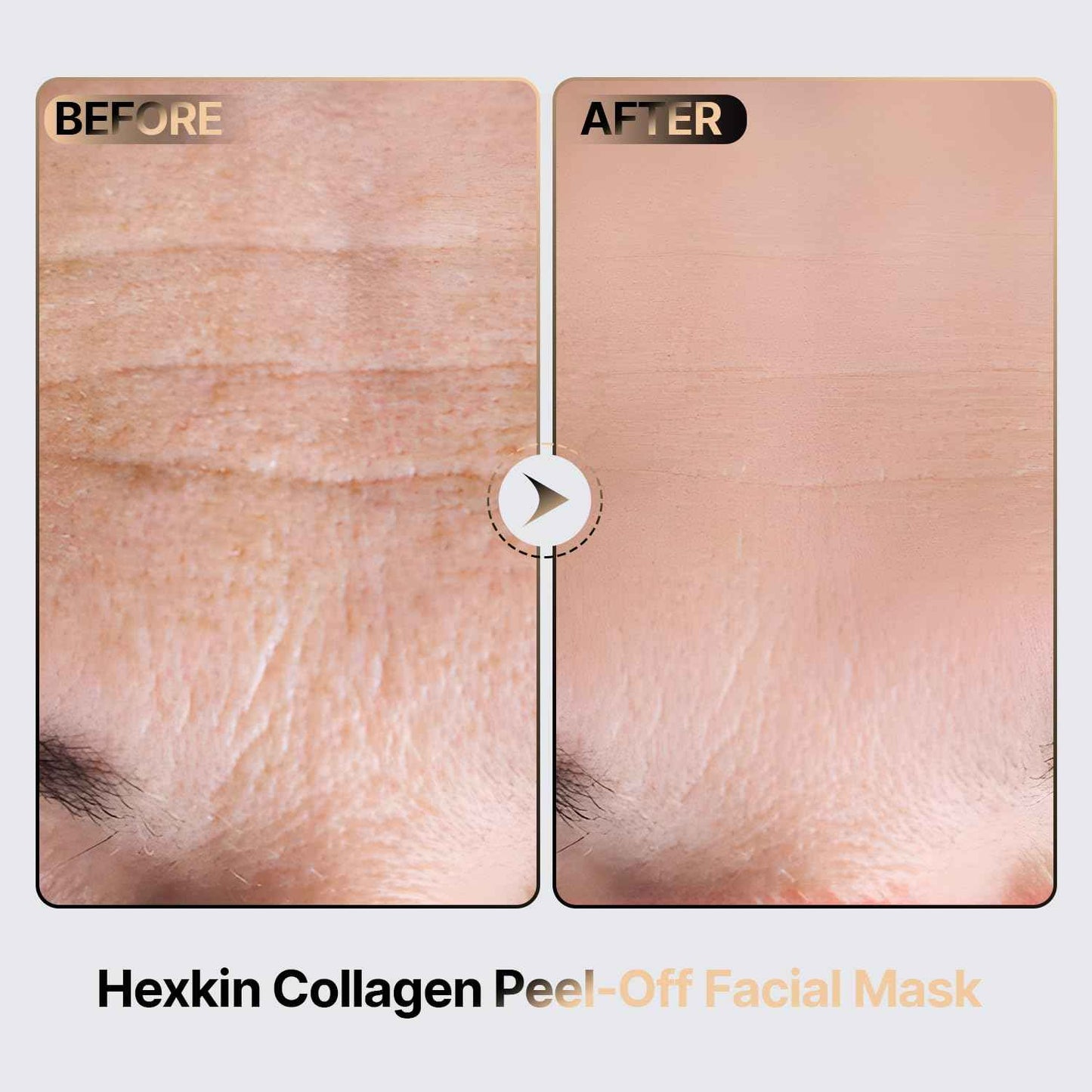 Hexkin Collagen Peel Off Facial Mask Wrapping Peel Off Face Mask Elasticity Hydration Care, Reduces Sagging Dullness For Glowing Skin Korean Skin Care, 2.82oz.
