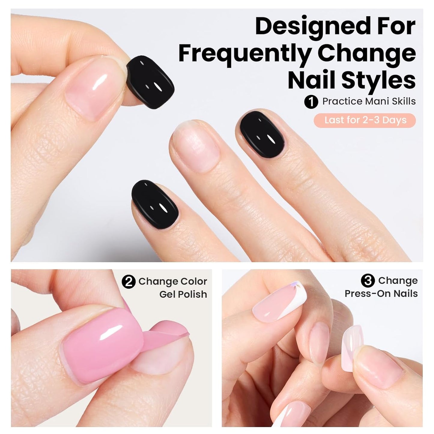 Beetles Extra Glossy Gel Top Coat - 15ml Clear Glossy No Wipe Top Coat Gel Nail Polish High Shine Long Lasting Nail Surface Protection Manicure for Women