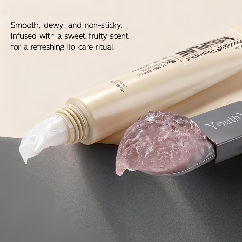 YouthVibe 5% Volufiline Lip Care Set, Nourishing & Hydrating Lip Plumper and Lip Mask with Squalane, Shea Butter, Collagen, Peptide & PDRN, Fuller-Looking Lips Over Time
