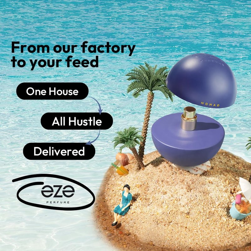 Eze 30ml EDP Premium Long Lasting Masculine Scent for Men Vegan Cruelty Free Perfume | Affordable | Ideal Gift | Travel Friendly Perfume | Last All Day