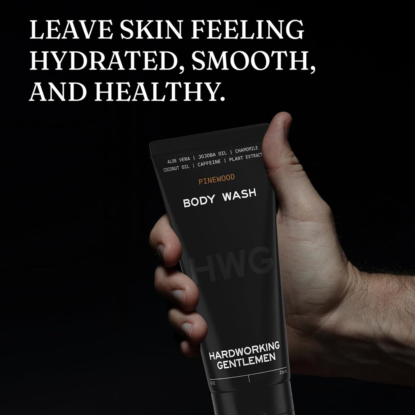 Natural Body Wash - Soothing Pinewood Scent | Organic Ingredients for Clean, Moisturized Skin
