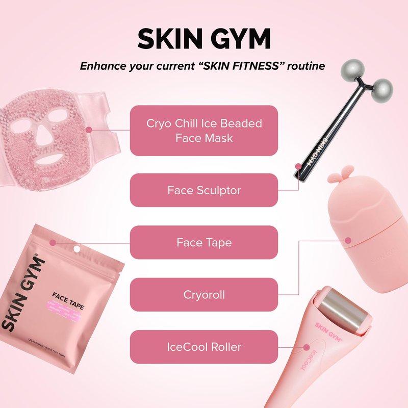 Skin Gym Microcurrent Conductive Gel for Face & Body, Hydrating Gel for Microcurrent Devices, Enhances Skin Comfort & Skincare Performance, 2.7 oz
