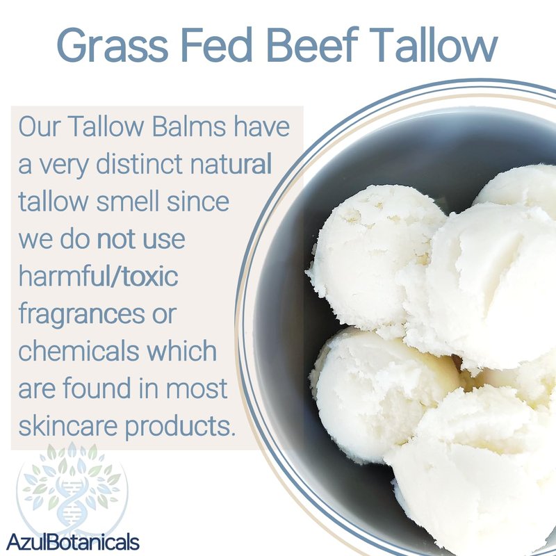 Whipped Tallow Balm - Grassfed Tallow, Manuka Honey, Jasmine Scent | 50g (1.7 oz)